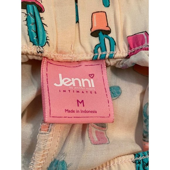 JENNI by Jennifer Moore Printed Boxer Pajama Shorts MEDIUM (310) - Picture 2 of 5